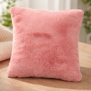 Декоративна възглавница - розова - 40 х 40 см.