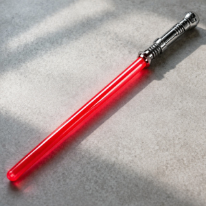 Детски меч - STAR WARS - светещ - червен