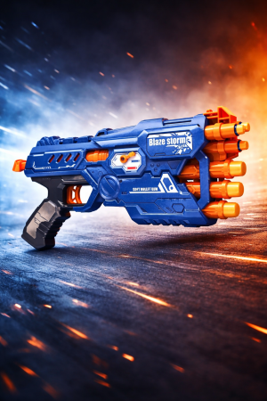 Космически бластер - 37 см. + патрони от пяна