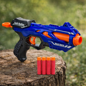 Космически автомат - 29 см. + 5 патрона от пяна