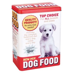 Кутия за храна за кучета - метална
