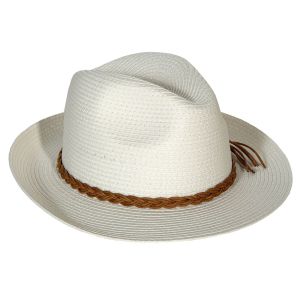Лятна шапка - дамска - Off White
