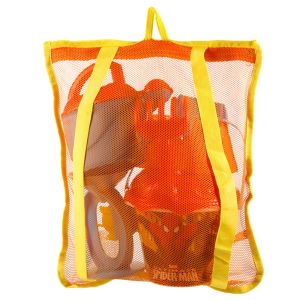 Комплект за пясък - SPIDERMAN - 6 части + торбичка