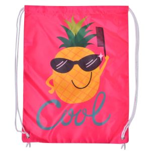 Детска плажна чанта - мешка - ананас