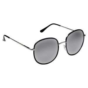 Дамски слънчеви очила - черни - метална рамка
