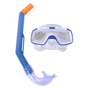 Детска водолазна маска & шнорхел - сини