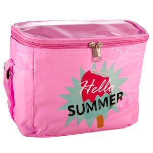 Термо чанта - розова - сладолед