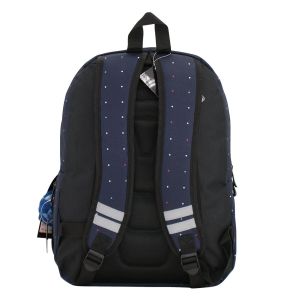 Чанта - ученическа - тъмно синя + шал