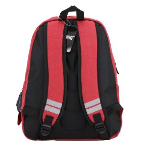 Чанта - ученическа - червена + шал