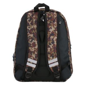 Чанта - ученическа - Army Pixel + шал