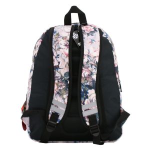 Чанта - ученическа - рози + шал