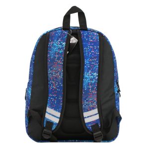 Чанта - ученическа - синя + шал