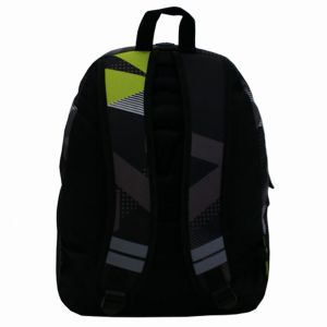 Чанта - ученическа - черно и зелено - My way