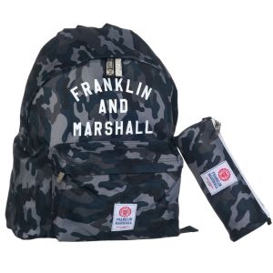 Чанта - ученическа - маскировъчна - Franklin & Marshall + несесер