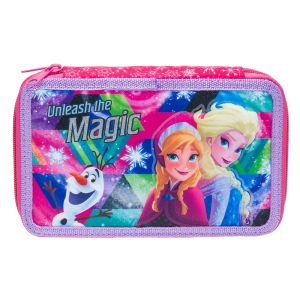 Ученически несесер - пълен - 3D FROZEN