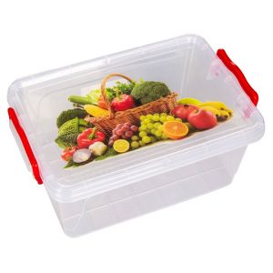 Кутия за плодове и зеленчуци - с капак - 5 л.