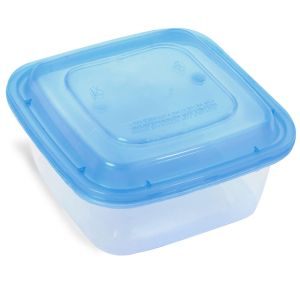 Кутия за храна - пластмасова - 1 л. - 4 бр.