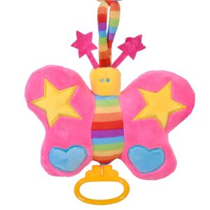 Плюшена играчка - пеперуда - музикална