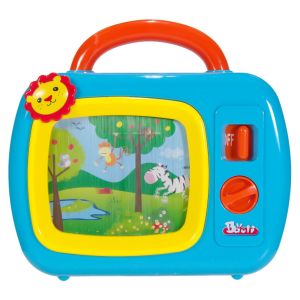 Бебешки телевизор - със звук - син
