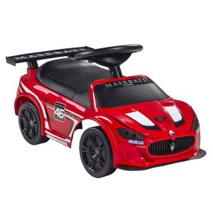 Детска кола за бутане и яздене - Maserati - със звук