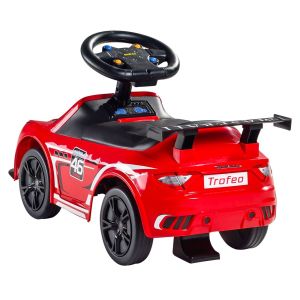 Детска кола за бутане и яздене - Maserati - със звук