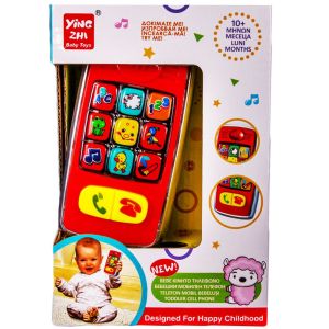 Музикална играчка - бебешки мобилен телефон