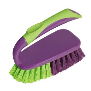 Универсална четка за почистване - лилаво и зелено