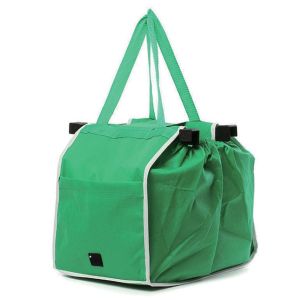 Пазарска чанта - зелена